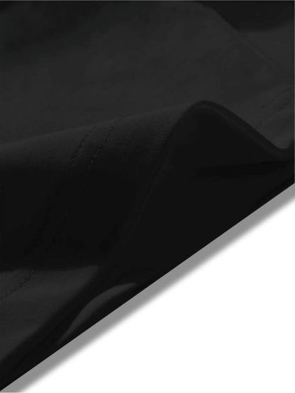 Men's T-shirt - Comfortable round-neck, casual cotton short-sleeved, soft and breathable fabric, trendy letter print